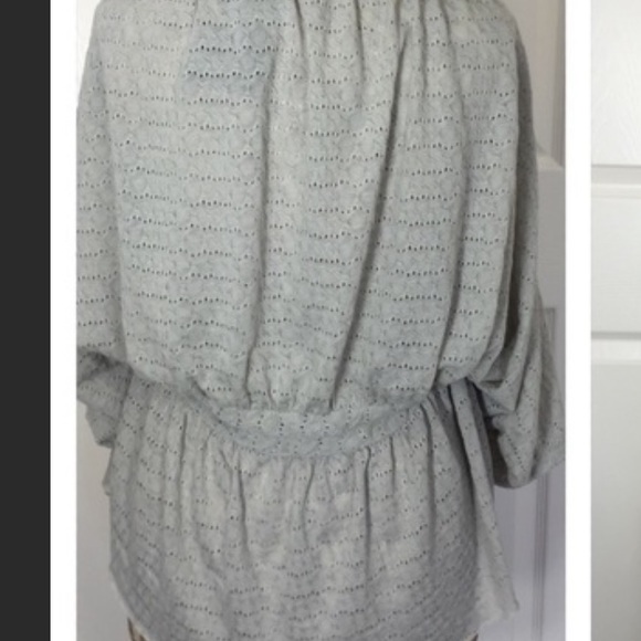 NWT Gray Chandelier open Cardigan - Picture 5 of 6